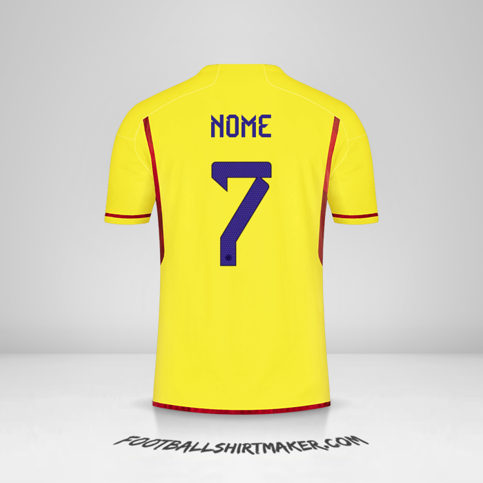 Maglia Colombia 2022/2023 -  nome - 7