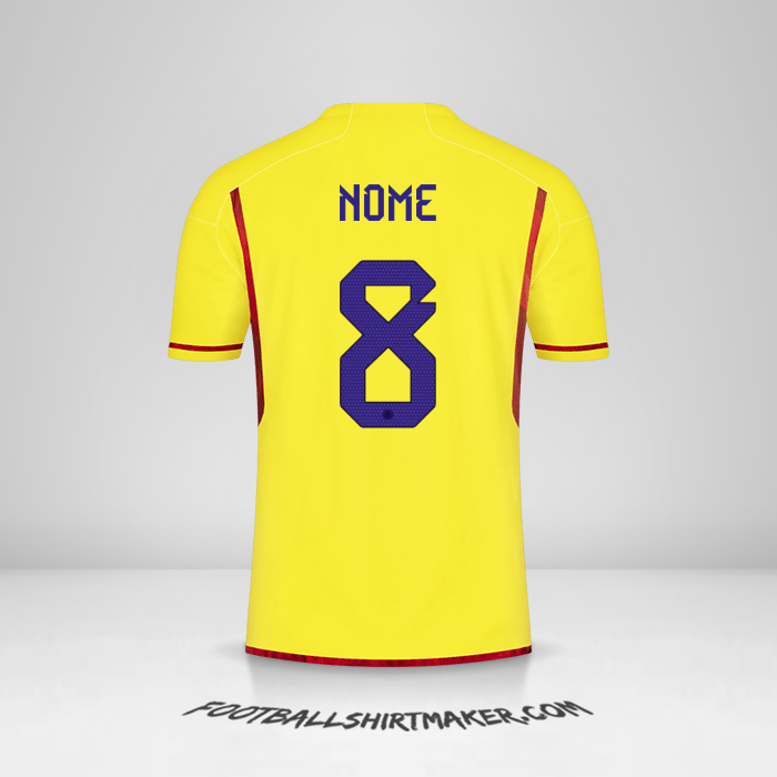 Maglia Colombia 2022/2023 -  nome - 8