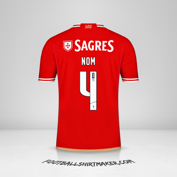 Maillot SL Benfica 2023/2024 -  nom - 4