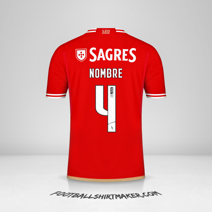 Camiseta SL Benfica 2023/2024 -  nombre - 4