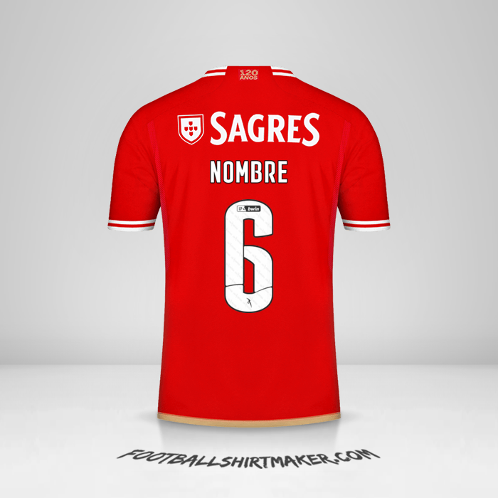Jersey SL Benfica 2023/2024 -  nombre - 6