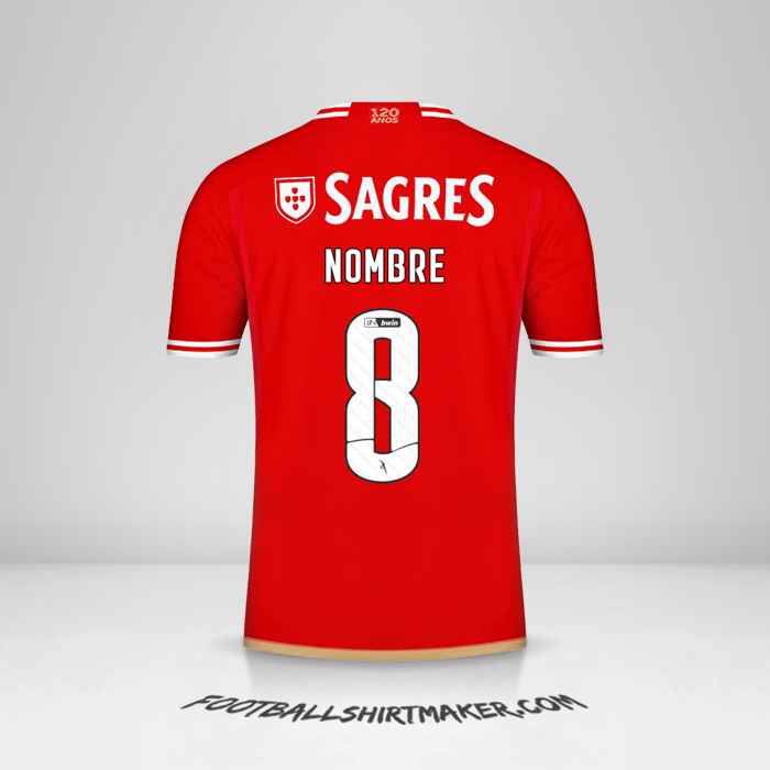 Camiseta SL Benfica 2023/2024 -  nombre - 8