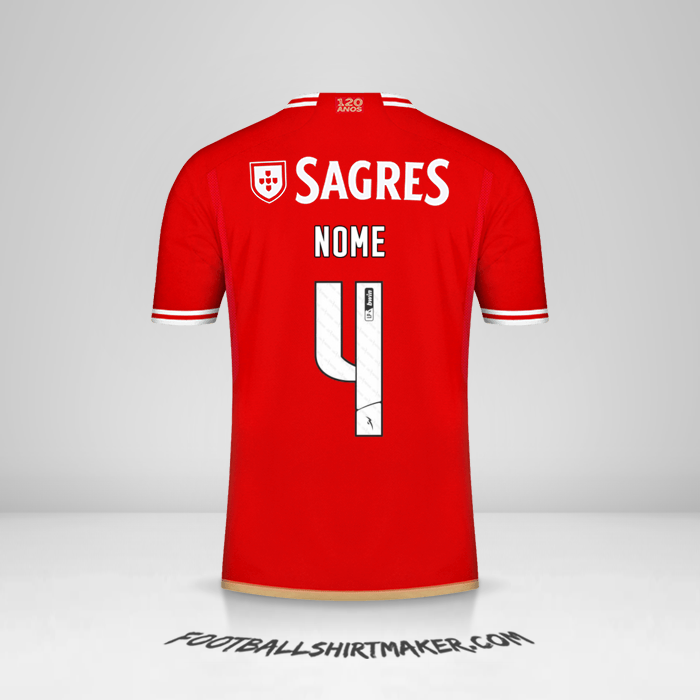 Maglia SL Benfica 2023/2024 -  nome - 4