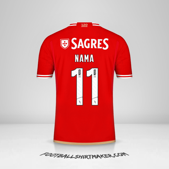 Jersey SL Benfica 2023/2024 -  nama - 11