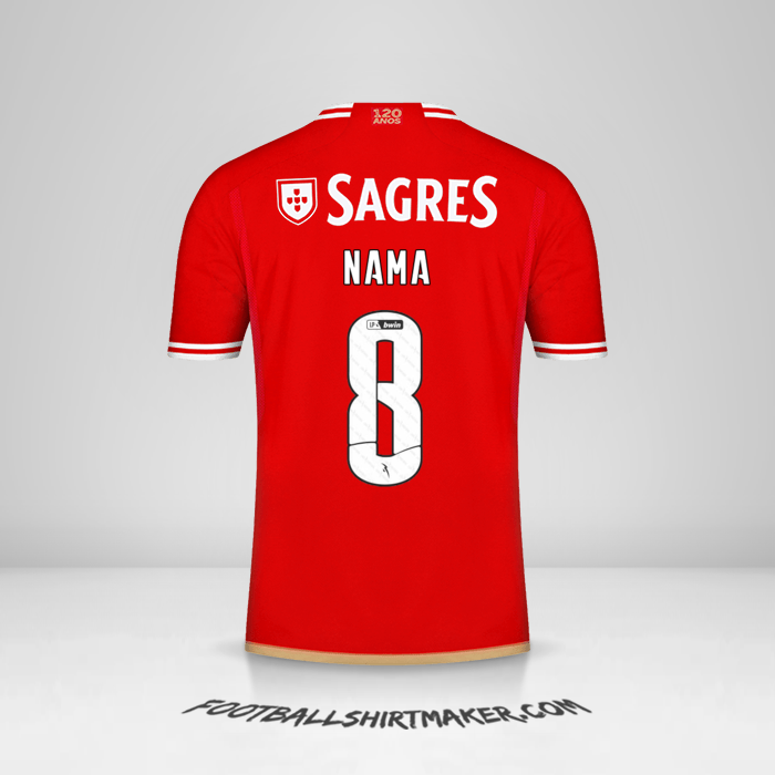 Jersey SL Benfica 2023/2024 -  nama - 8