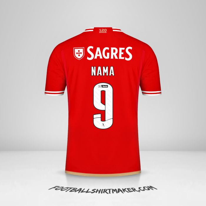 Jersey SL Benfica 2023/2024 -  nama - 9