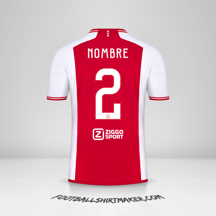 Jersey AFC Ajax 2023/2024 -  nombre - 2
