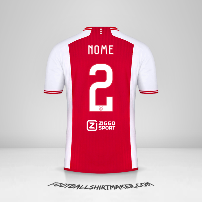 Maglia AFC Ajax 2023/2024 -  nome - 2