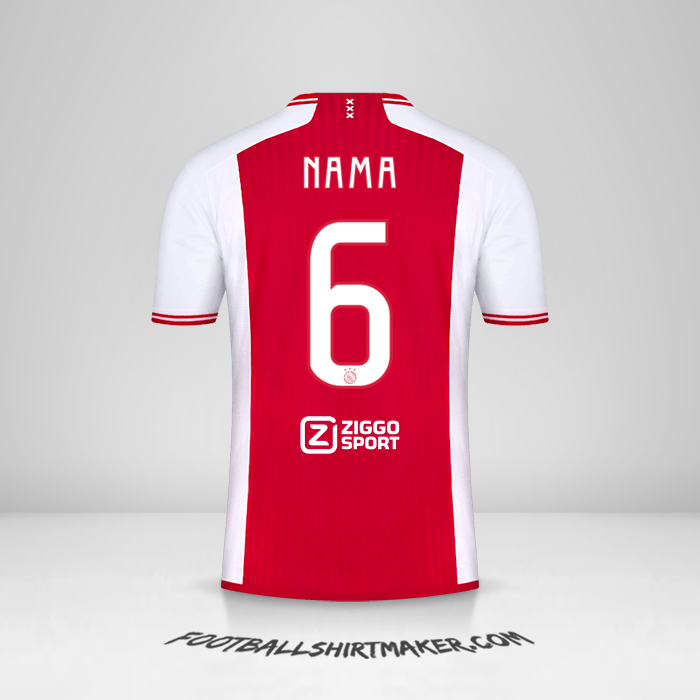 Jersey AFC Ajax 2023/2024 -  nama - 6