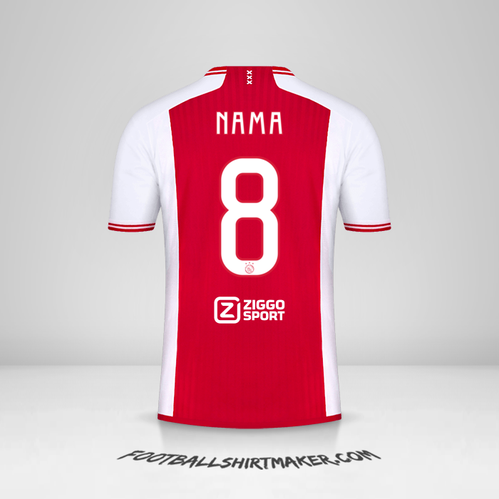 Jersey AFC Ajax 2023/2024 -  nama - 8
