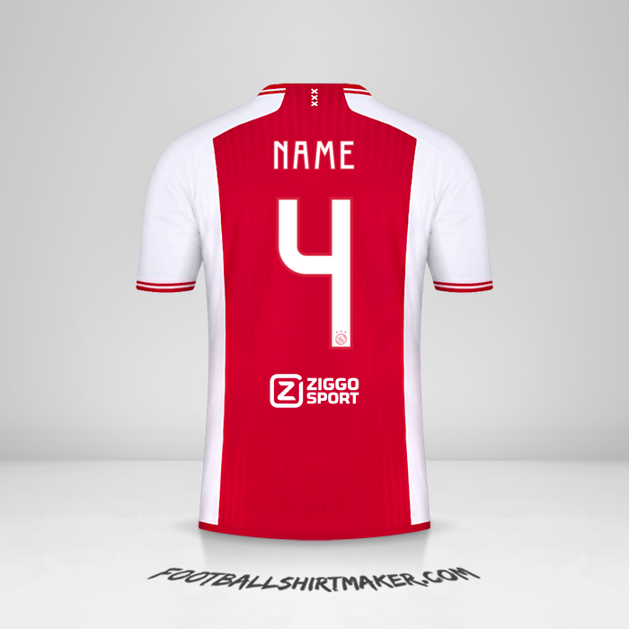 Trikot AFC Ajax 2023/2024 -  name - 4