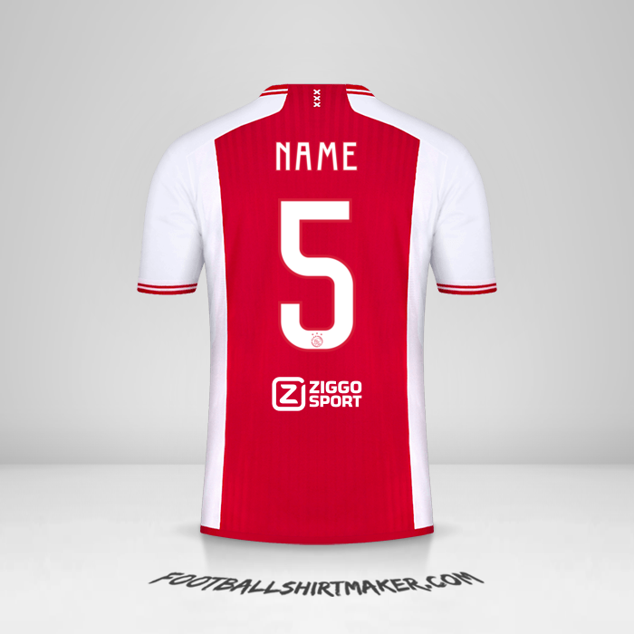 Trikot AFC Ajax 2023/2024 -  name - 5