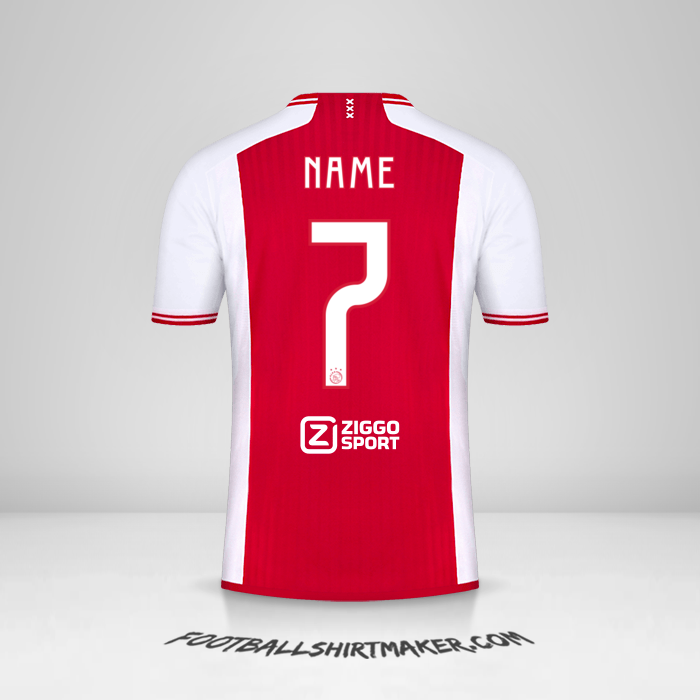 Trikot AFC Ajax 2023/2024 -  name - 7