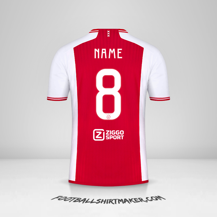 Shirt AFC Ajax 2023/2024 -  name - 8