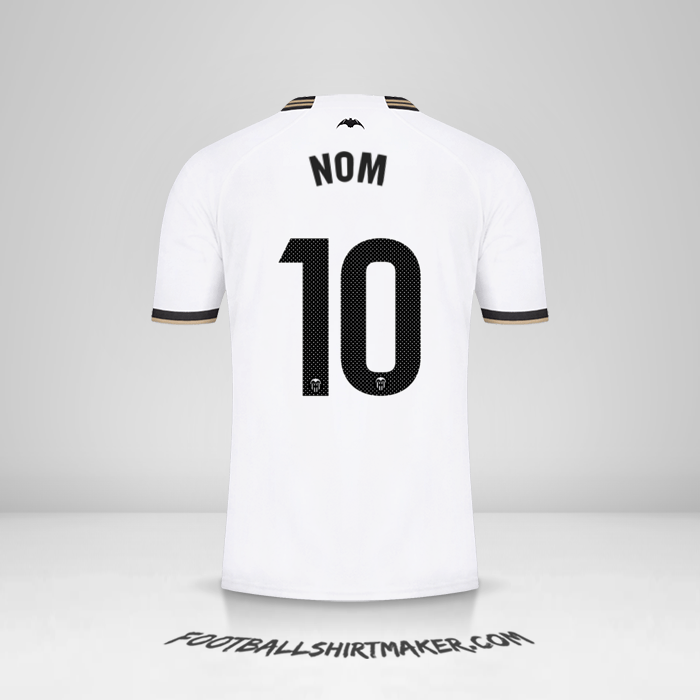 Maillot Valencia CF 2023/2024 -  nom - 10