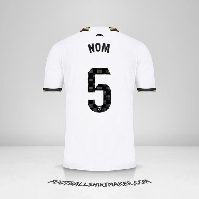 Maillot Valencia CF 2023/2024 -  nom - 5