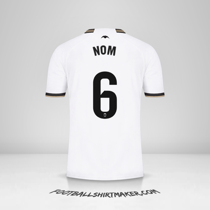 Maillot Valencia CF 2023/2024 -  nom - 6