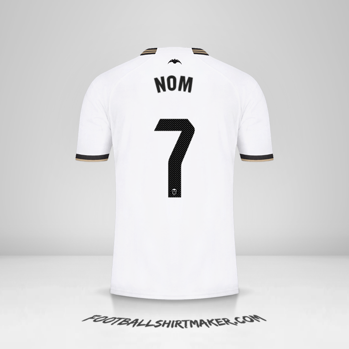 Maillot Valencia CF 2023/2024 -  nom - 7