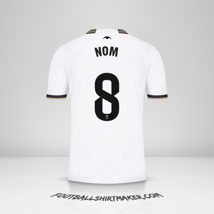 Maillot Valencia CF 2023/2024 -  nom - 8