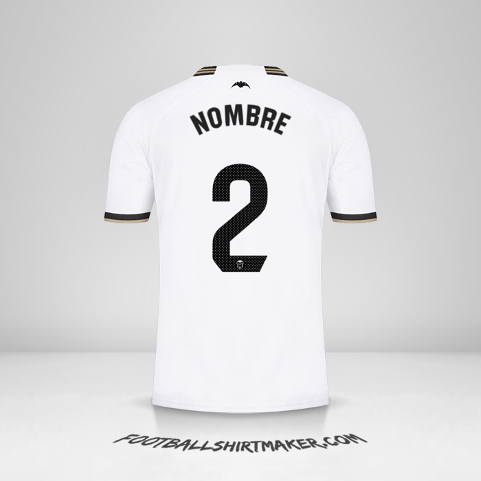 Jersey Valencia CF 2023/2024 -  nombre - 2