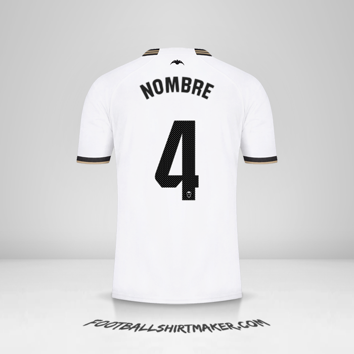 Jersey Valencia CF 2023/2024 -  nombre - 4