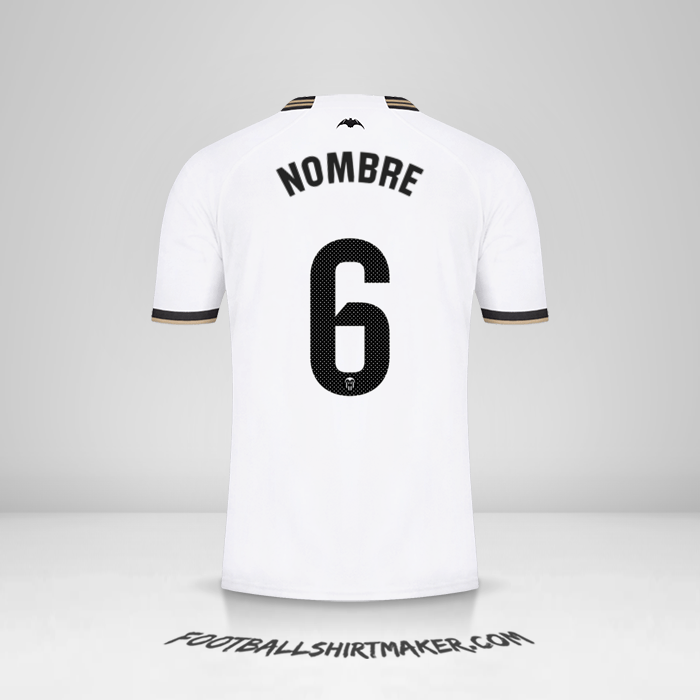Camiseta Valencia CF 2023/2024 -  nombre - 6