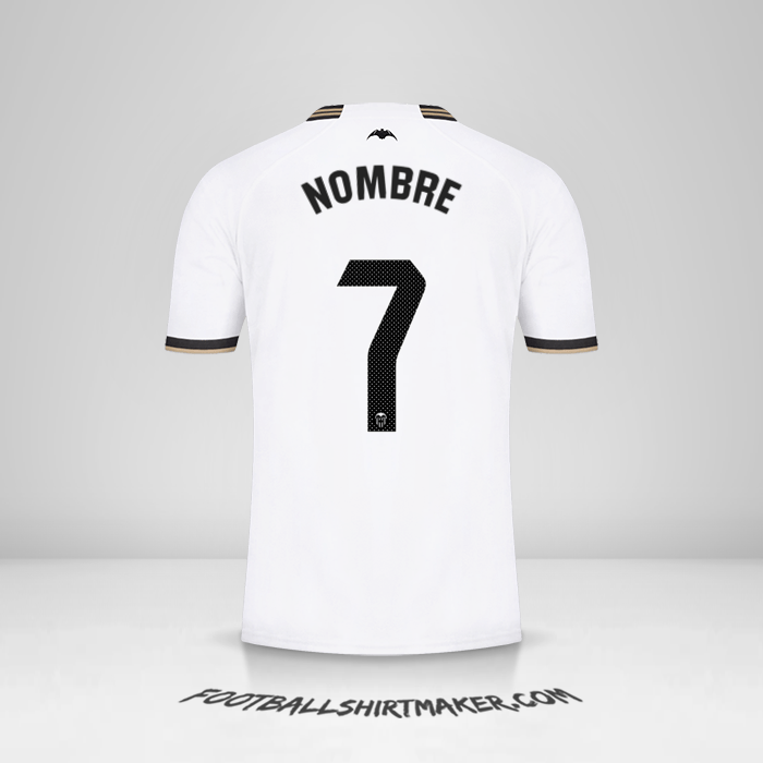 Camiseta Valencia CF 2023/2024 -  nombre - 7