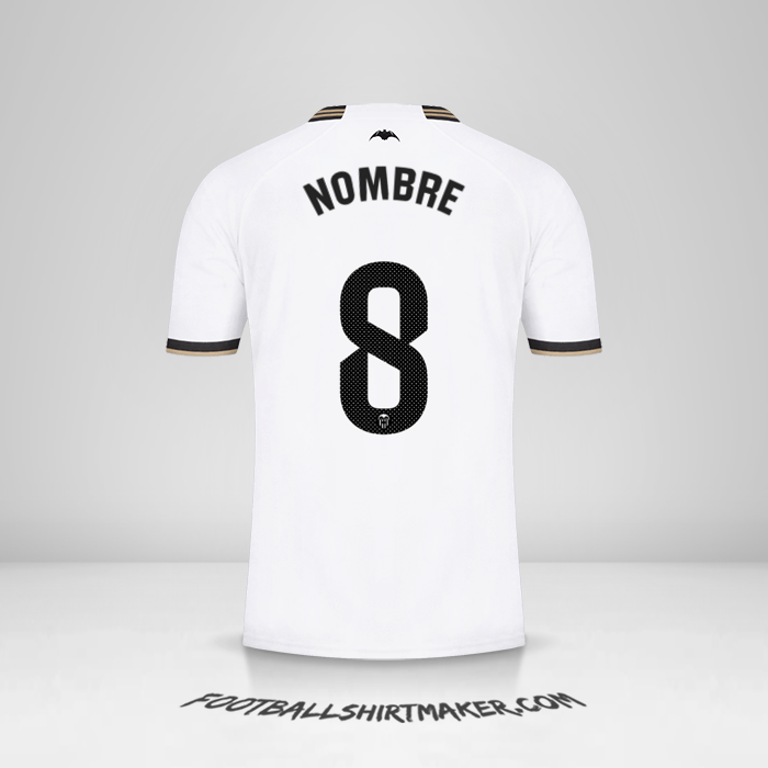 Jersey Valencia CF 2023/2024 -  nombre - 8