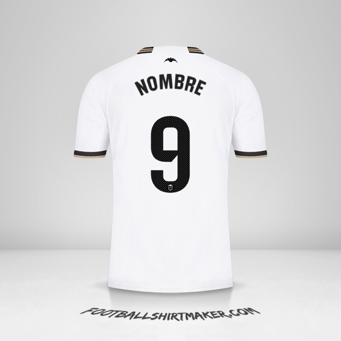Jersey Valencia CF 2023/2024 -  nombre - 9