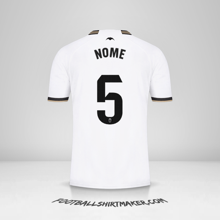 Camisa Valencia CF 2023/2024 -  nome - 5