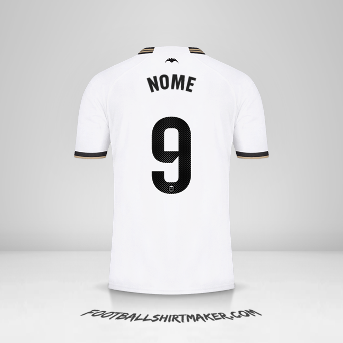 Camisa Valencia CF 2023/2024 -  nome - 9