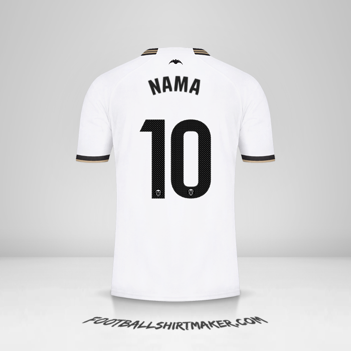 Jersey Valencia CF 2023/2024 -  nama - 10