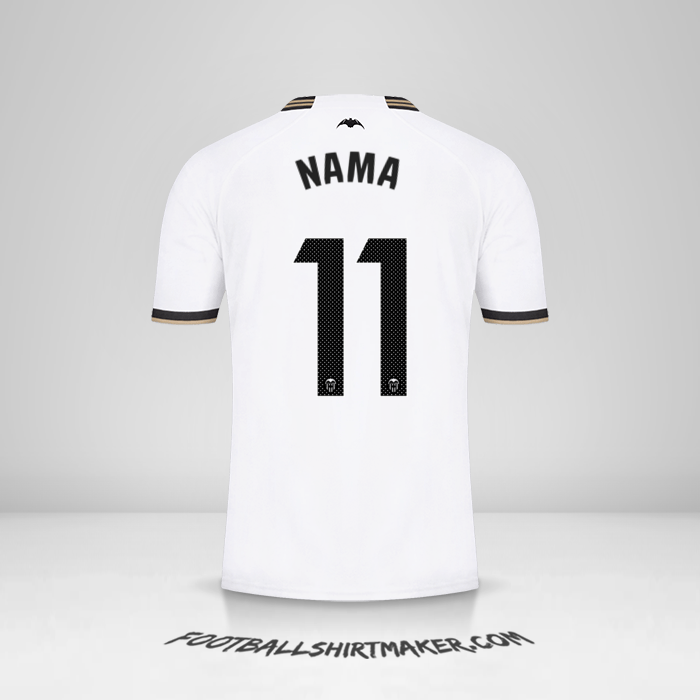 Jersey Valencia CF 2023/2024 -  nama - 11