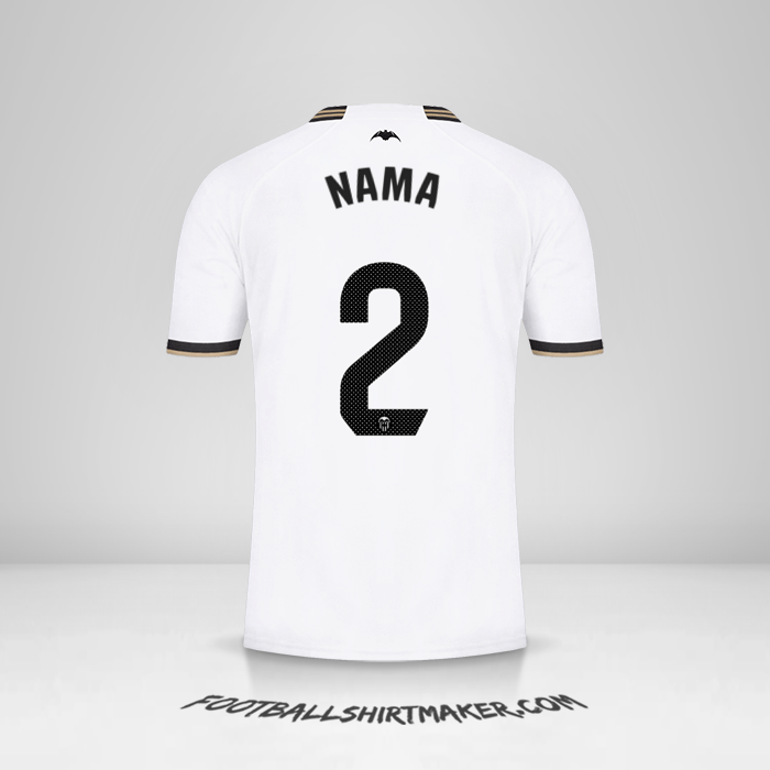 Jersey Valencia CF 2023/2024 -  nama - 2