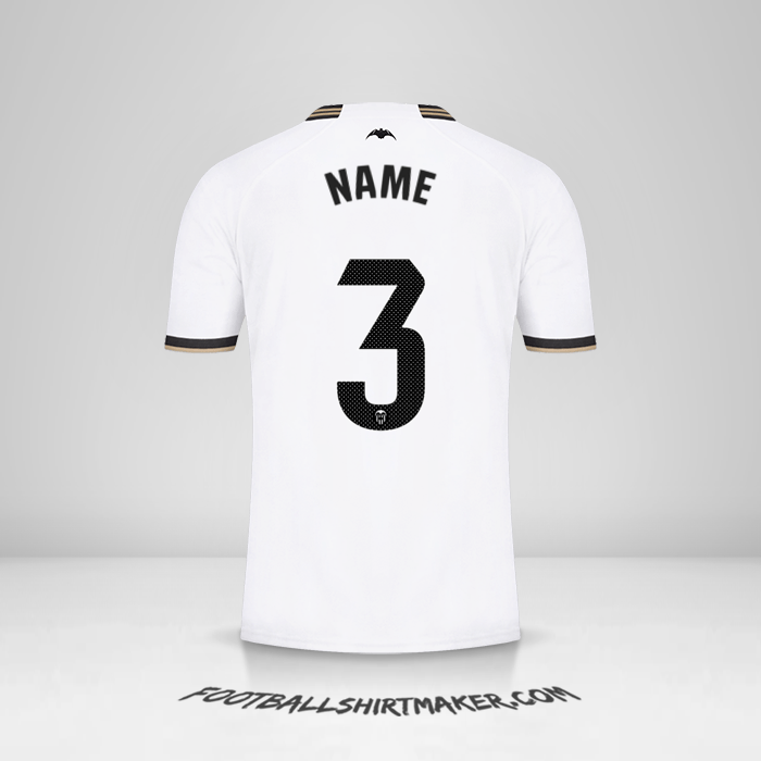 Shirt Valencia CF 2023/2024 -  name - 3