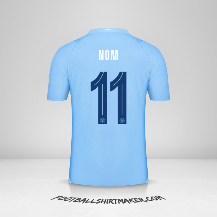Maillot Manchester City Cup 2023/2024 -  nom - 11