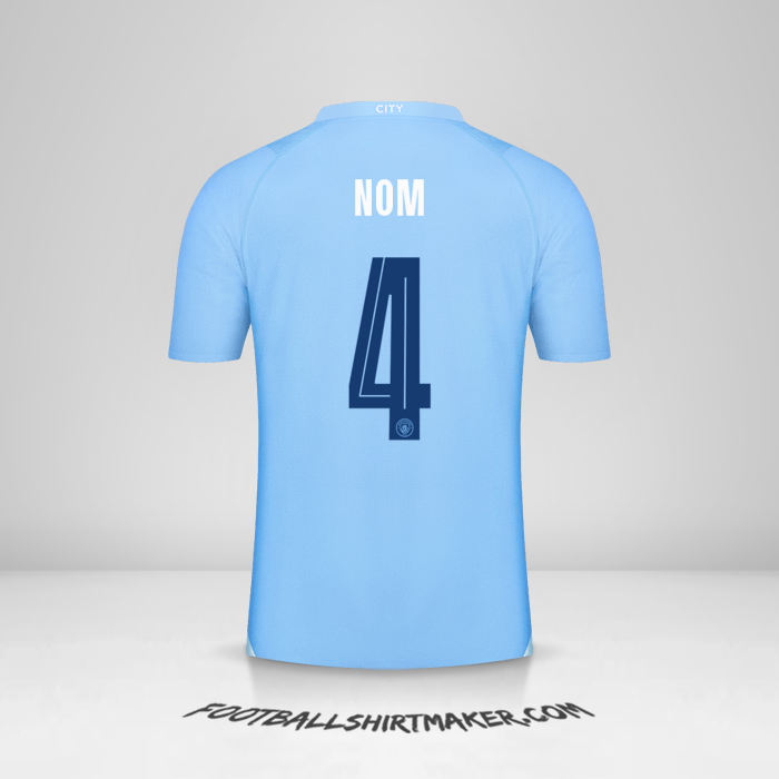 Maillot Manchester City Cup 2023/2024 -  nom - 4