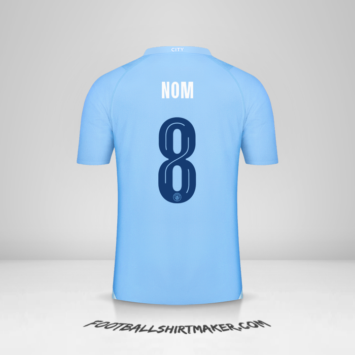 Maillot Manchester City Cup 2023/2024 -  nom - 8