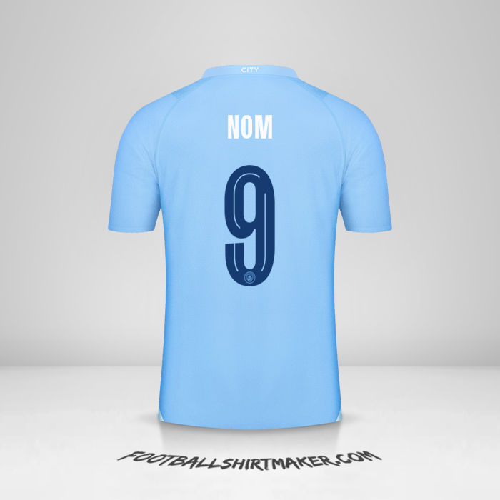 Maillot Manchester City Cup 2023/2024 -  nom - 9