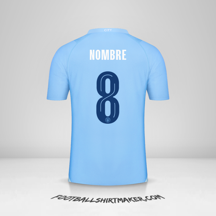 Camiseta Manchester City Cup 2023/2024 -  nombre - 8