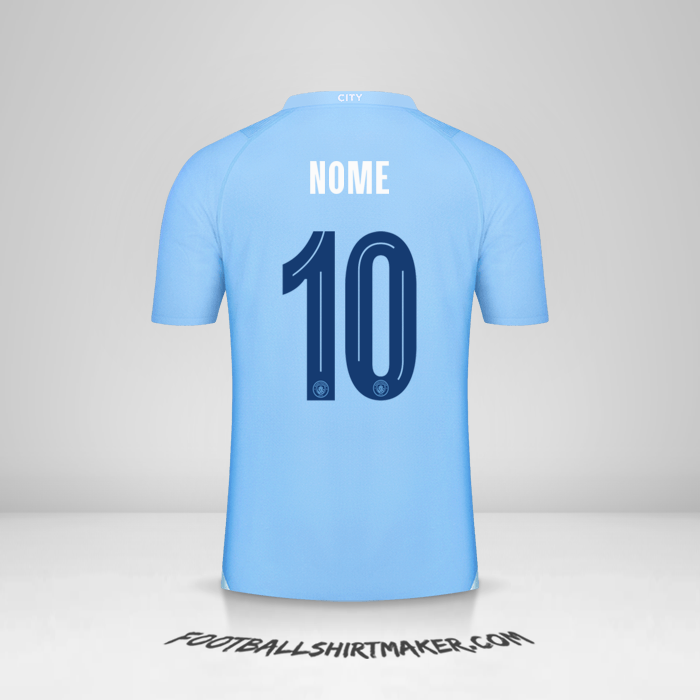Camisola Manchester City Cup 2023/2024 -  nome - 10