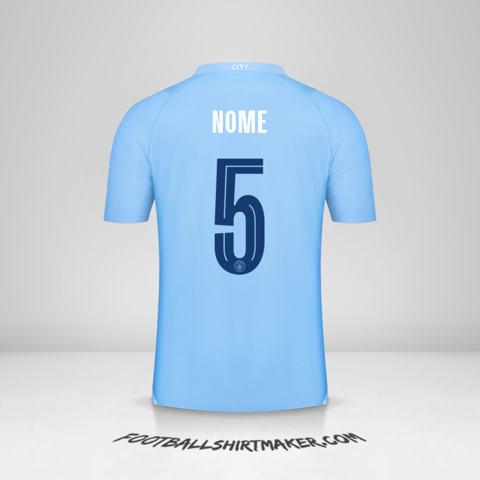 Maglia Manchester City Cup 2023/2024 -  nome - 5