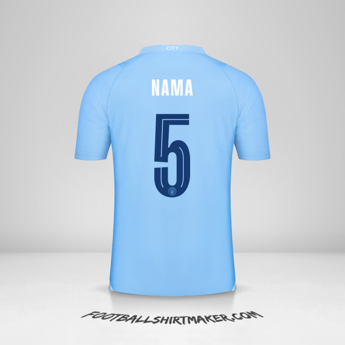 Jersey Manchester City Cup 2023/2024 -  nama - 5