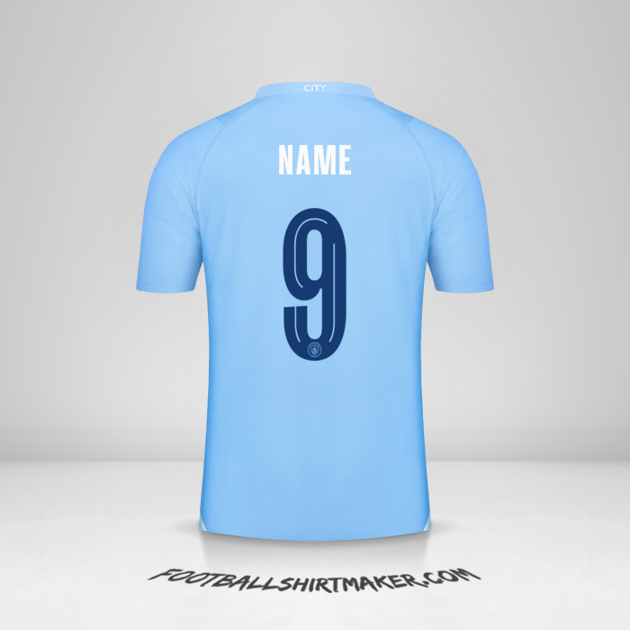 Trikot Manchester City Cup 2023/2024 -  name - 9