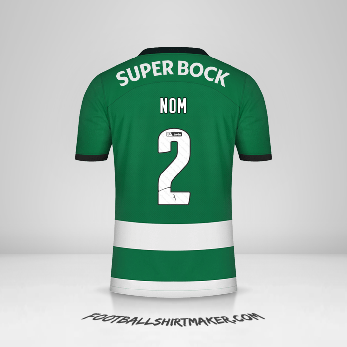 Maillot Sporting Clube 2023/2024 -  nom - 2