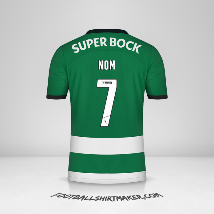 Maillot Sporting Clube 2023/2024 -  nom - 7