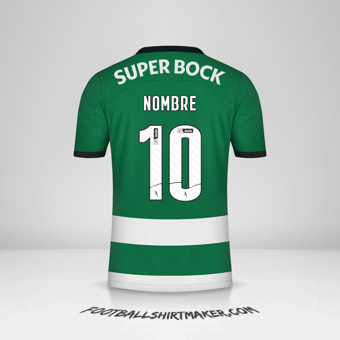 Camiseta Sporting Clube 2023/2024 -  nombre - 10