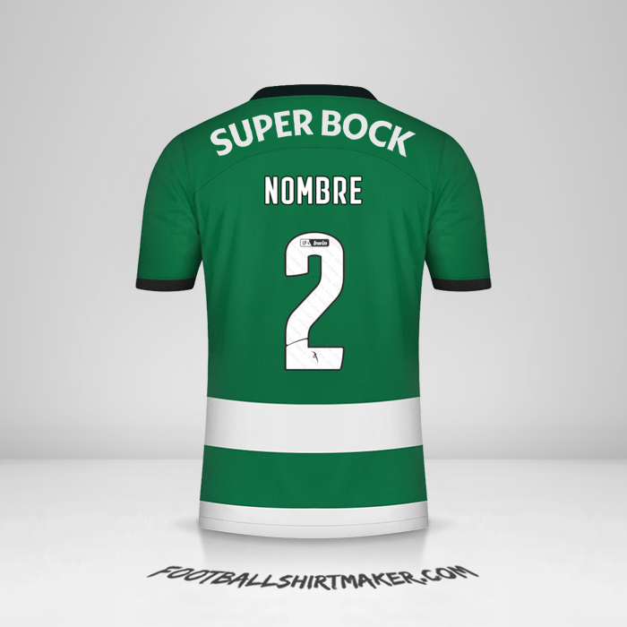 Jersey Sporting Clube 2023/2024 -  nombre - 2
