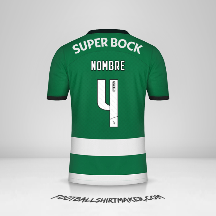 Jersey Sporting Clube 2023/2024 -  nombre - 4
