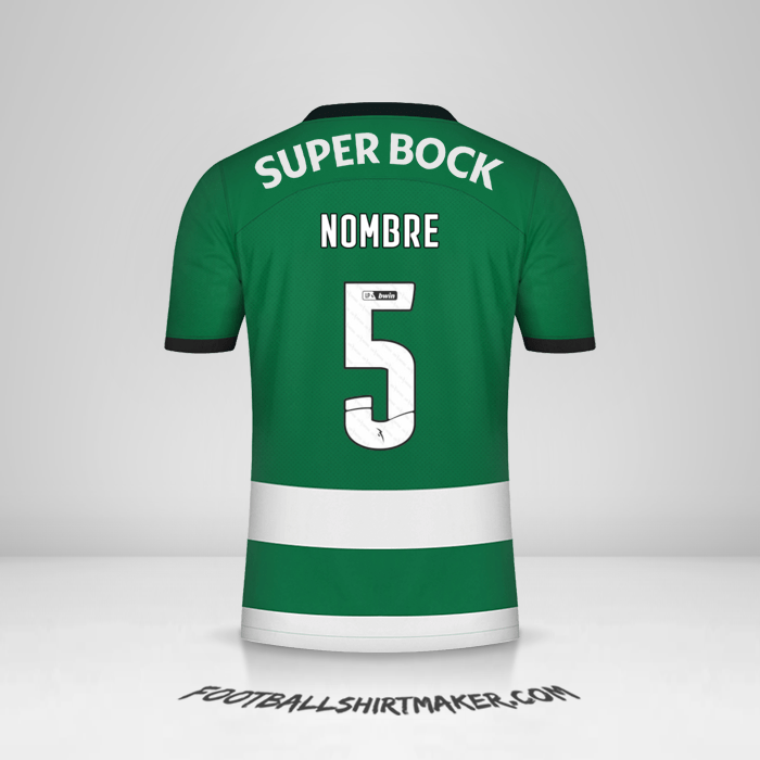 Jersey Sporting Clube 2023/2024 -  nombre - 5